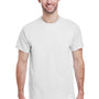 Gildan Mens Short Sleeve Crewneck T-Shirt - White