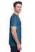 Gildan G500 Mens Short Sleeve Crewneck T-Shirt Indigo Blue Side