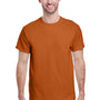 Gildan Mens Short Sleeve Crewneck T-Shirt - Texas Orange