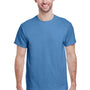 Gildan Mens Short Sleeve Crewneck T-Shirt - Carolina Blue