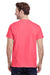 Gildan G500 Mens Short Sleeve Crewneck T-Shirt Coral Silk Pink Back