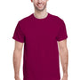 Gildan Mens Short Sleeve Crewneck T-Shirt - Berry