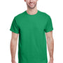 Gildan Mens Short Sleeve Crewneck T-Shirt - Turf Green
