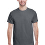 Gildan Mens Short Sleeve Crewneck T-Shirt - Tweed Grey
