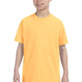 Gildan Youth Short Sleeve Crewneck T-Shirt - Yellow Haze