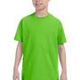 Gildan Youth Short Sleeve Crewneck T-Shirt - Lime Green