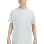 Gildan Youth Short Sleeve Crewneck T-Shirt - Ash Grey