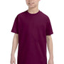 Gildan Youth Short Sleeve Crewneck T-Shirt - Maroon