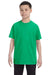 Gildan G500B Youth Short Sleeve Crewneck T-Shirt Irish Green Front