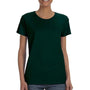 Gildan Womens Short Sleeve Crewneck T-Shirt - Forest Green