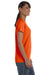 Gildan G500L Womens Short Sleeve Crewneck T-Shirt Orange Side