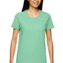 Gildan Womens Short Sleeve Crewneck T-Shirt - Mint Green - Closeout