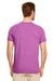 Gildan G640 Mens Softstyle Short Sleeve Crewneck T-Shirt Heather Orchid Purple Back