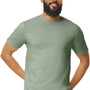 Gildan Mens Softstyle Short Sleeve Crewneck T-Shirt - Sage Green