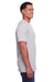 Gildan G670 Mens Softstyle CVC Short Sleeve Crewneck T-Shirt Cement Grey Side