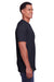 Gildan G670 Mens Softstyle CVC Short Sleeve Crewneck T-Shirt Navy Blue Side