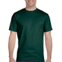 Gildan Mens DryBlend Moisture Wicking Short Sleeve Crewneck T-Shirt - Forest Green