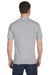 Gildan G800 Mens DryBlend Moisture Wicking Short Sleeve Crewneck T-Shirt Sport Grey Back