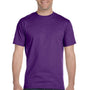 Gildan Mens DryBlend Moisture Wicking Short Sleeve Crewneck T-Shirt - Purple