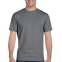 Gildan Mens DryBlend Moisture Wicking Short Sleeve Crewneck T-Shirt - Gravel Grey