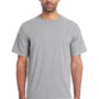ComfortWash By Hanes Mens Short Sleeve Crewneck T-Shirt - Concrete Grey