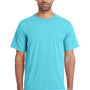 ComfortWash by Hanes Mens Short Sleeve Crewneck T-Shirt - Freshwater Blue