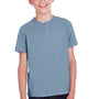 ComfortWash by Hanes Youth Short Sleeve Crewneck T-Shirt - Saltwater Blue