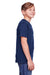 Fruit Of The Loom IC47BR Youth Iconic Short Sleeve Crewneck T-Shirt Navy Blue Side