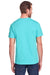 Fruit Of The Loom IC47MR Mens Iconic Short Sleeve Crewneck T-Shirt Scuba Blue Back