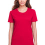 Fruit Of The Loom Womens Iconic Short Sleeve Crewneck T-Shirt - True Red