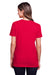 Fruit Of The Loom IC47WR Womens Iconic Short Sleeve Crewneck T-Shirt Red Back