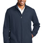 Port Authority Mens Zephyr Wind & Water Resistant Full Zip Jacket - Dress Navy Blue