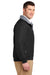 Port Authority J754 Mens Challenger Wind & Water Resistant Full Zip Jacket Black/Grey Side