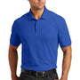 Port Authority Mens Core Classic Short Sleeve Polo Shirt - True Royal Blue