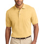 Port Authority Mens Shrink Resistant Short Sleeve Polo Shirt - Yellow - Closeout