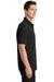 Port & Company KP1500 Mens Stain Resistant Short Sleeve Polo Shirt Black Side