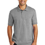 Port & Company Mens Core Stain Resistant Short Sleeve Polo Shirt - Heather Grey