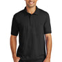Port & Company Mens Core Stain Resistant Short Sleeve Polo Shirt - Jet Black