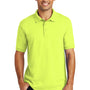 Port & Company Mens Core Stain Resistant Short Sleeve Polo Shirt - Safety Green