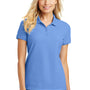 Port Authority Womens Core Classic Short Sleeve Polo Shirt - Carolina Blue