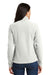 Port Authority L217 Womens Full Zip Fleece Jacket White Back
