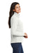 Port Authority L217 Womens Full Zip Fleece Jacket White Side