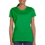 Fruit Of The Loom Womens HD Jersey Short Sleeve Crewneck T-Shirt - Kelly Green