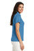Port Authority L528 Womens Performance Moisture Wicking Short Sleeve Polo Shirt Ocean Blue Side