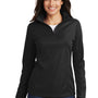 Port Authority Womens Moisture Wicking 1/4 Zip Sweatshirt - Black
