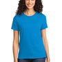 Port & Company Womens Essential Short Sleeve Crewneck T-Shirt - Sapphire Blue - Closeout
