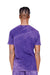 Lane Seven LST002 Mens Vintage Short Sleeve Crewneck T-Shirt Cloud Purple Back