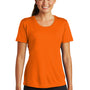 Sport-Tek Womens Competitor Moisture Wicking Short Sleeve Crewneck T-Shirt - Deep Orange