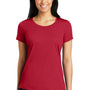 Sport-Tek Womens Competitor Moisture Wicking Short Sleeve Scoop Neck T-Shirt - Deep Red