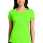 Sport-Tek Womens Competitor Moisture Wicking Short Sleeve Scoop Neck T-Shirt - Neon Green